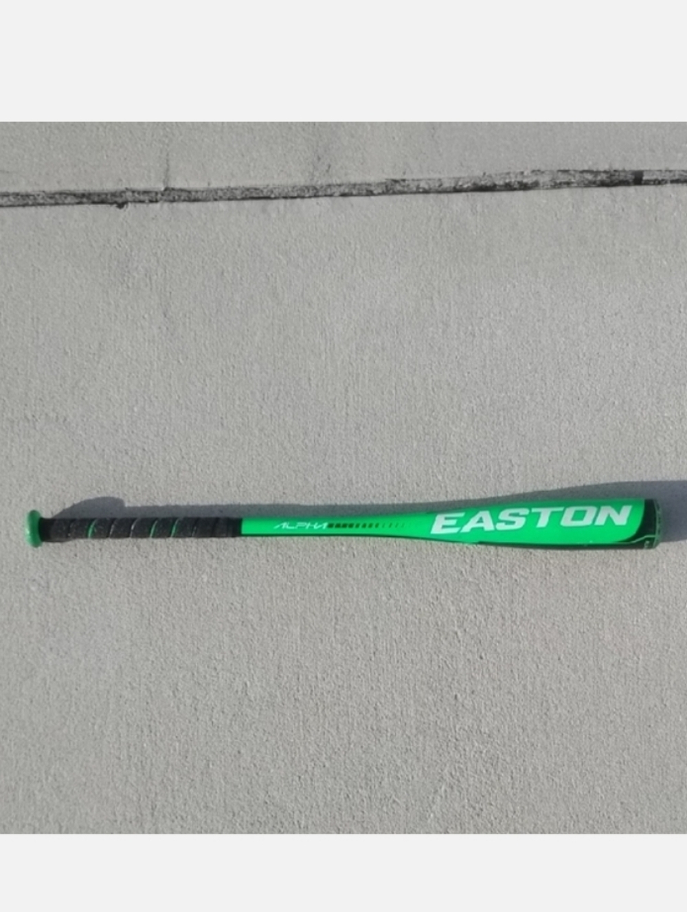 Easton Lime Green Little League Baseball Bat
